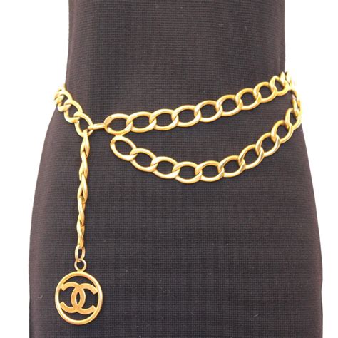 chanel inspired chain belt|chanel belts official website.